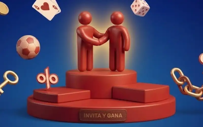 Únete al programa de referidos de MegaPari e invita a tus amigos para ganar recompensas.