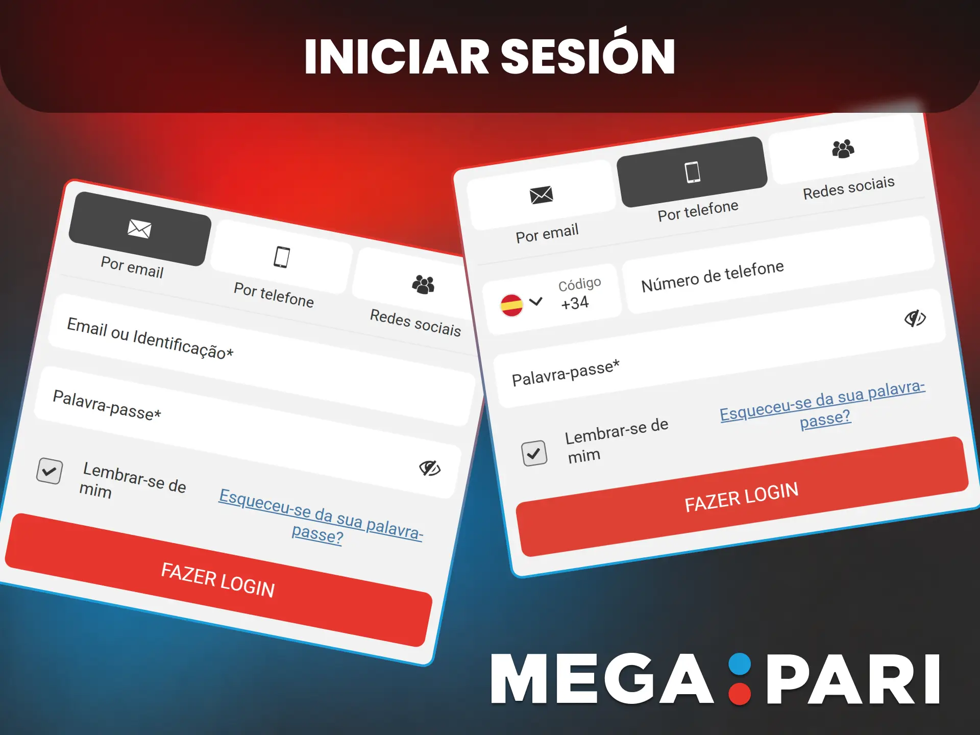Aprende como iniciar sesion en MegaPari y accede a tu perfil de inmediato.